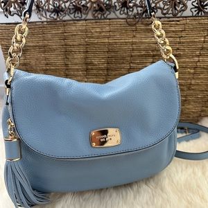 Michael Kors Bedford Tassel Bag in blue